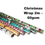 Christmas Gift Wrap 2m x 700mm - 60gsm
